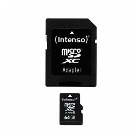 Intenso 64Gb MicroSDHC 64Gb MicroSDHC Classe 10 memoria Flash