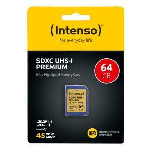 Intenso 3421490 memoria flash 64 GB SDXC UHS-I Classe 10 - 2