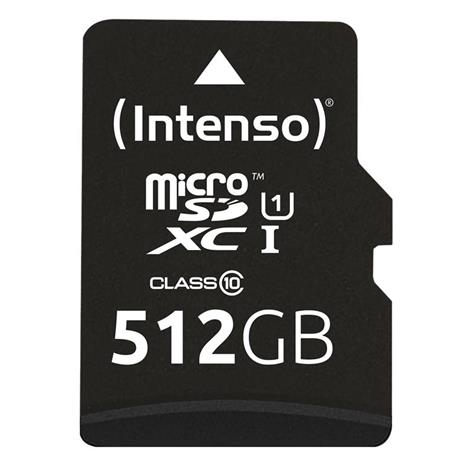 Intenso microSD Karte UHS-I Premium memoria flash 512 GB Classe 10