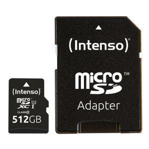 Intenso microSD Karte UHS-I Premium memoria flash 512 GB Classe 10 - 2
