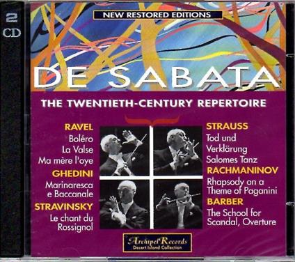De Sabata - CD Audio di Igor Stravinsky