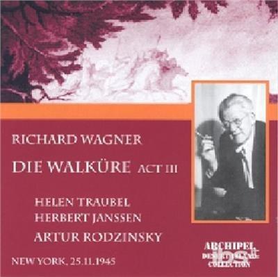 Die Walkure Act 3 - CD Audio di Richard Wagner