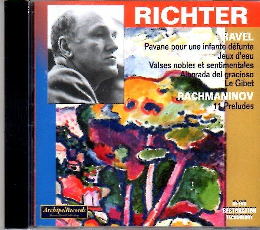 Richter Plays Ravel - CD Audio di Maurice Ravel,Sviatoslav Richter