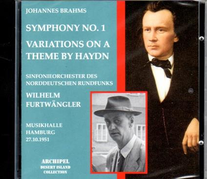 Sinfonia n.1 - CD Audio di Johannes Brahms