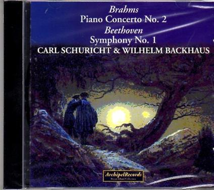 Piano Concerto No.2 - CD Audio di Ludwig van Beethoven,Johannes Brahms