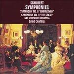 Schubert.Symphonies.. - CD Audio di Guido Cantelli