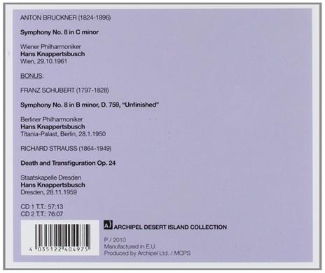 Sinfonia N.8 - CD Audio di Anton Bruckner - 2