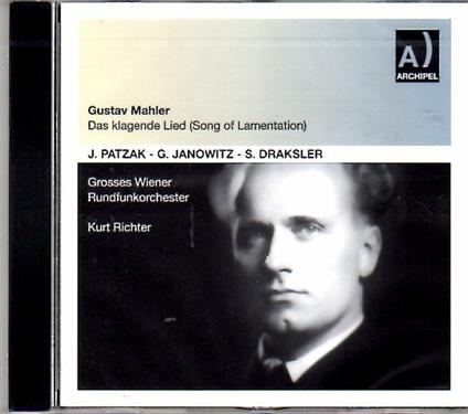 Das Klagende Lied - CD Audio di Gustav Mahler