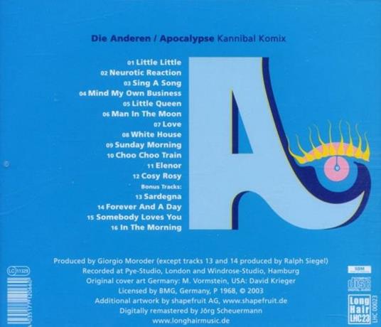 Kannibal Komix - CD Audio di Apocalypse - 2