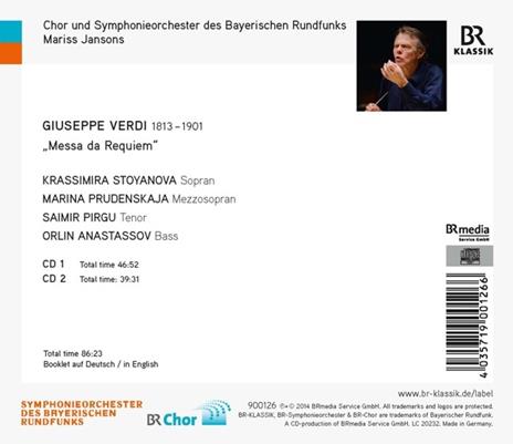 Messa da Requiem - CD Audio di Giuseppe Verdi - 2