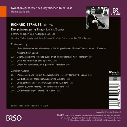 Die Schweigsame Frau - CD Audio di Richard Strauss - 2