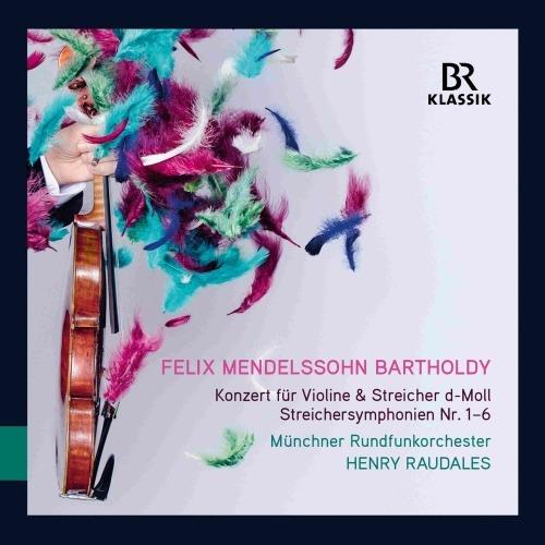 Concerto per violino op.64 - Sinfonie per archi n.1, n.2, n.3, n.4, n.5, n.6 - CD Audio di Felix Mendelssohn-Bartholdy,Radio Symphony Orchestra Monaco