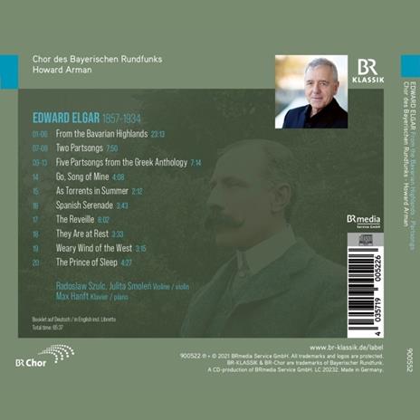 Scenes From The Bavarian Highlands - Par - CD Audio di Edward Elgar,Howard Arman - 2
