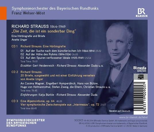 Sinfonia delle Alpi - 4 Interludi - CD Audio di Richard Strauss,Franz Welser-Möst - 2