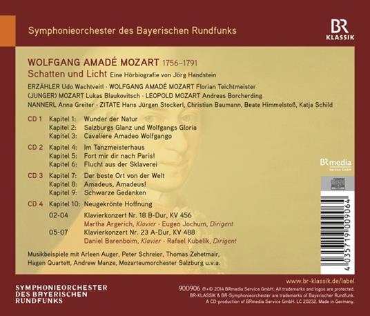 Schatten und Licht - CD Audio di Wolfgang Amadeus Mozart - 2