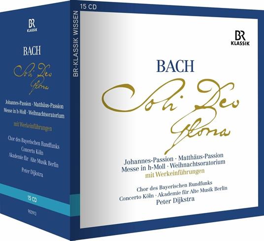 Soli Deo Gloria (Box Set + guida alle opere in lingua tedesca) - CD Audio di Johann Sebastian Bach,Peter Dijkstra