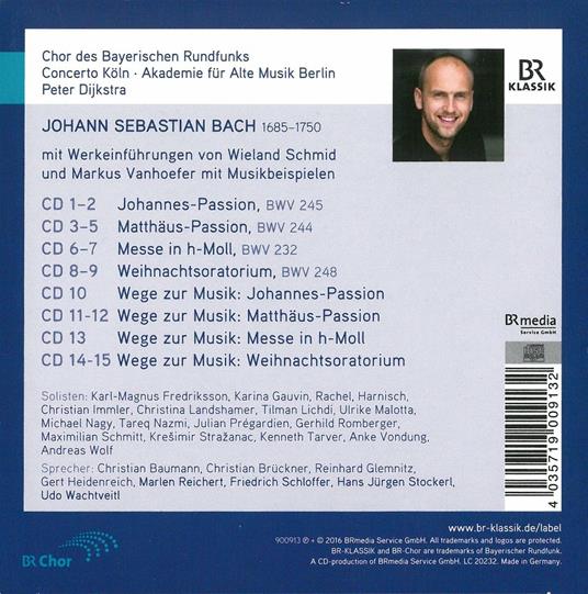 Soli Deo Gloria (Box Set + guida alle opere in lingua tedesca) - CD Audio di Johann Sebastian Bach,Peter Dijkstra - 2