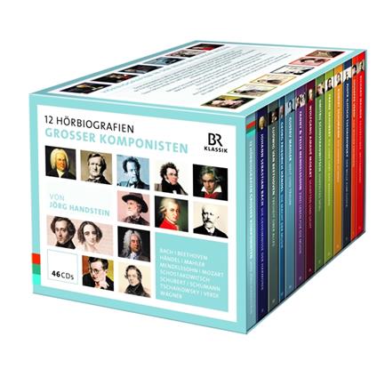 12 Hörbiografien Grosser Komponisten - CD Audio