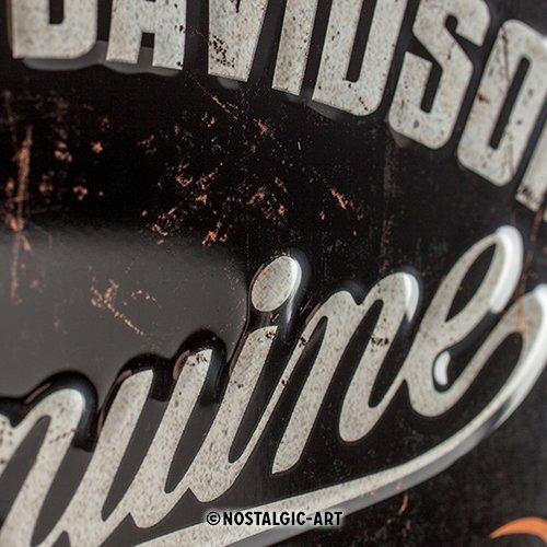 Cartello Tin Sign 20 x 30cm Harley-Davidson Garage, 30x0x20 cm - 4