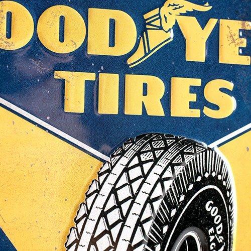 Cartello Tin Sign 20 x 30 cm Goodyear - Super Cushion - 3