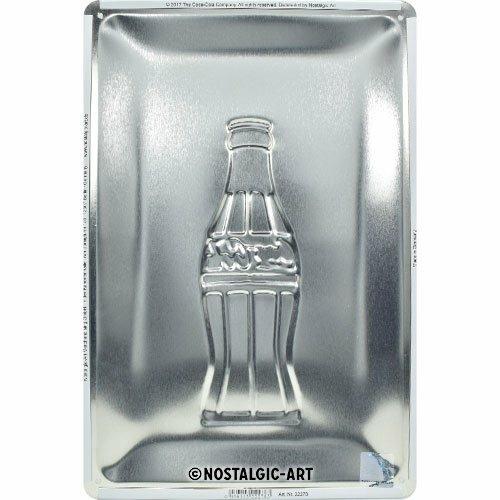 Cartello Tin Sign 20 x 30 cm Coca-Cola - Ice White - 2