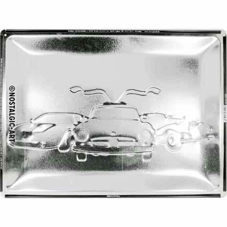 Cartello Tin Sign 30 x 40 cm Mercedes-Benz - 3 Cars - 2