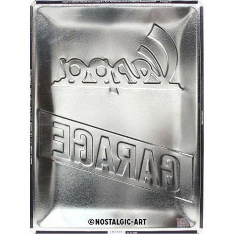 Cartello In Lamiera Vespa - Garage - 2