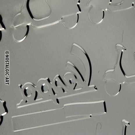 Cartello In Lamiera Vespa - Model Chart - 4