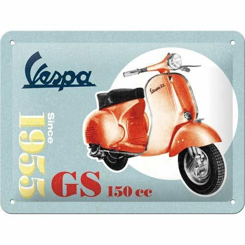 Cartello In Lamiera Vespa - Gs 150 Since 1955