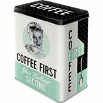 Scatola L Tin Box L Coffee First