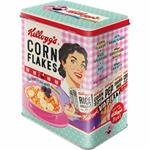 Scatola L Tin Box L Kellogg's - Happy Hostess Corn Flakes