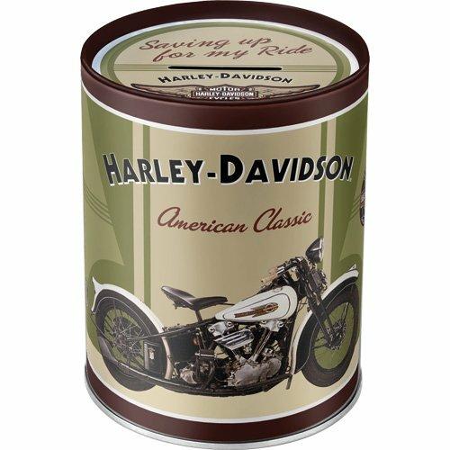 Salvadanaio Money Box Harley-Davidson Knucklehead, 10x13x10 cm