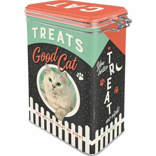 Scatola con chiusura ermetica Clip Top Box Cat Treats Good Boy, 11x18x8 cm - 4