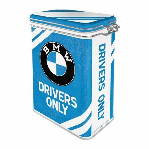 Scatola con chiusura ermetica Clip Top Box BMW - Drivers Only, 11x18x8 cm - 2