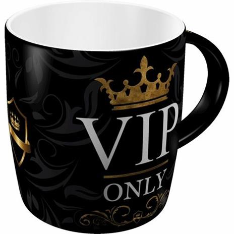 Tazza in ceramica Mugs VIP Only, 9x9x9 cm - 4