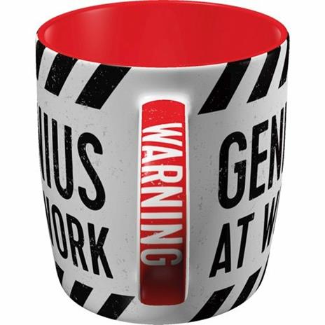 Tazza in ceramica Mugs Genius at Work, 9x9x9 cm - 2