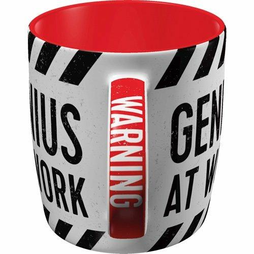 Tazza in ceramica Mugs Genius at Work, 9x9x9 cm - 2