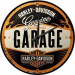 Orologio Wall Clock Harley-Davidson Garage, 31x6x31 cm