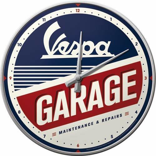Orologio Da Parete Vespa - Garage