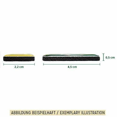 Set di 9 magneti Warning, 9x2x7 cm - 3