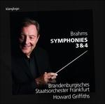 Sinfonie n.3 op.90, n.4 op.98 - CD Audio di Johannes Brahms