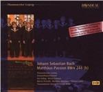 La Passione secondo Matteo - CD Audio di Johann Sebastian Bach,Georg Christoph Biller