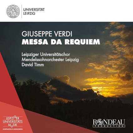 Leipziger Universitatschor Me - Giuseppe Verdi Messa Da Requi - CD Audio