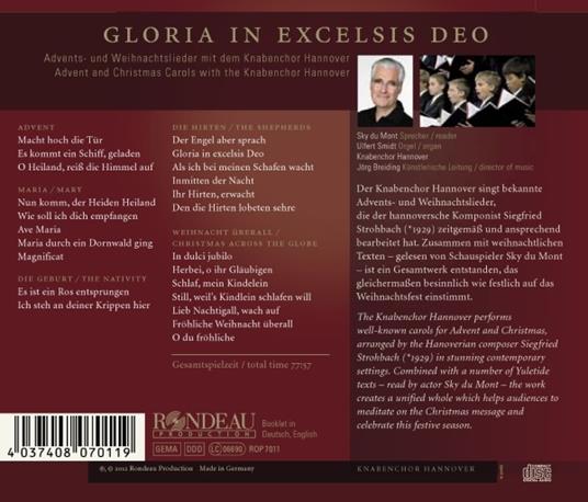 Gloria in Excelsis Deo - CD Audio di Siegfried Strohbach - 2