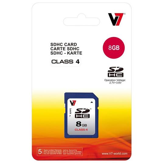V7 SDHC 8GB Classe 4 - 2