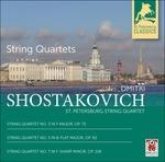 Quartetti per Archi n.3, 5, 7 - CD Audio di Dmitri Shostakovich