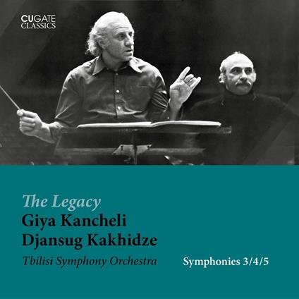 Symphonies 3, 4 & 5 - CD Audio di Giya Kancheli