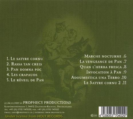 Satyre Cornu (Digipack) - CD Audio di Stille Volk - 2