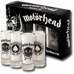 Kkl Motorhead Shotglass 4 Pack Bicchierini in Vetro