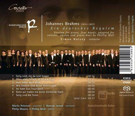 Un Requiem tedesco (Ein Deutsches Requiem) - SuperAudio CD di Johannes Brahms - 2
